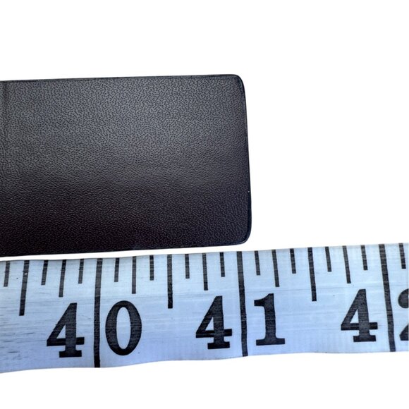 Calvin Klein Mens Reversible Leather Belt With Brushed Silver Buckle Size 41 - Picture 7 of 8